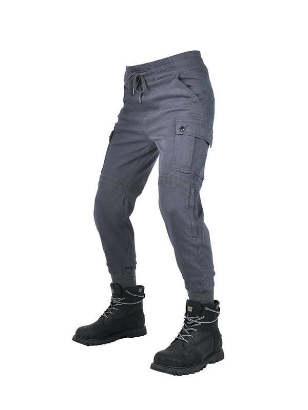 Men's Kevlar-Reinforced Riding Jeans - Extended Hip-to-Knee Armor