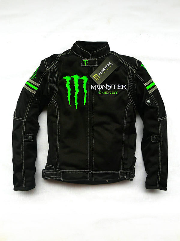 Men's Airflow Motorcycle Jacket - CE Armor & Mesh Ventilation