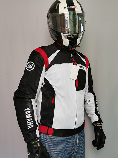 Men's 3-Season Motorcycle Jacket - CE Armor + FREE Rain Guard