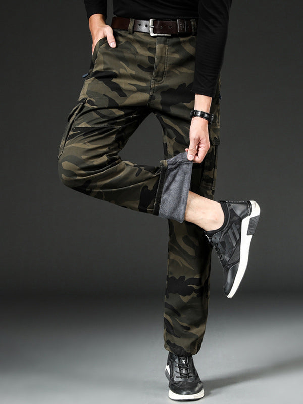 Men's Thermal Camo Cargo Pants