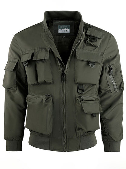 Men's Multi-Pocket Utility Jacket