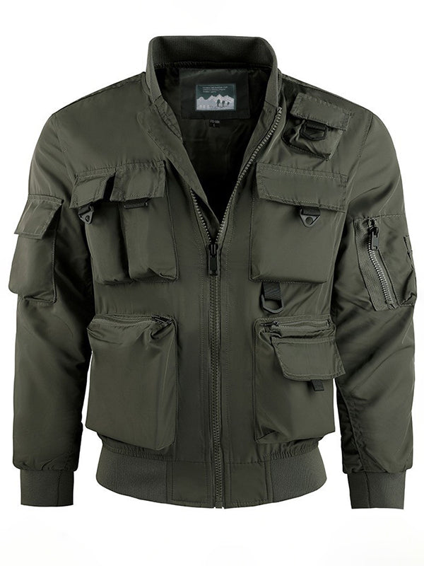 Men's Multi-Pocket Utility Jacket