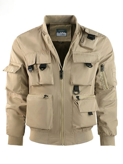 Men's Multi-Pocket Utility Jacket
