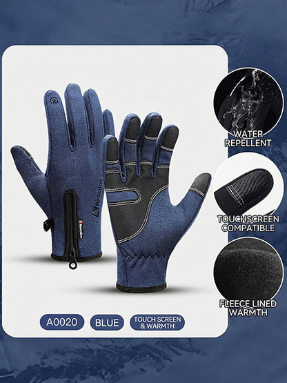 Touchscreen Warm Cycling Gloves