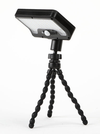 Outdoor Solar Sensor Light with Flexible Octopus Tripod