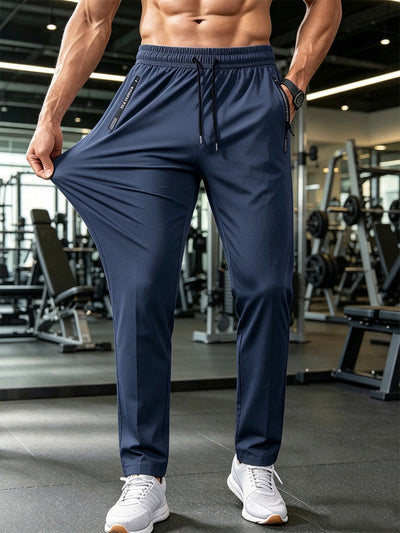 Men's Quick-Dry Pants with Zipper Pockets