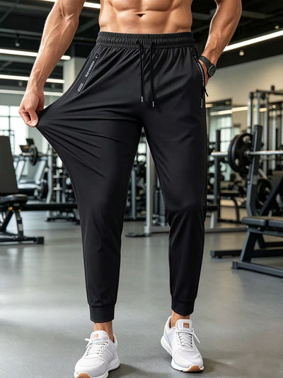 Men's Quick-Dry Pants with Zipper Pockets