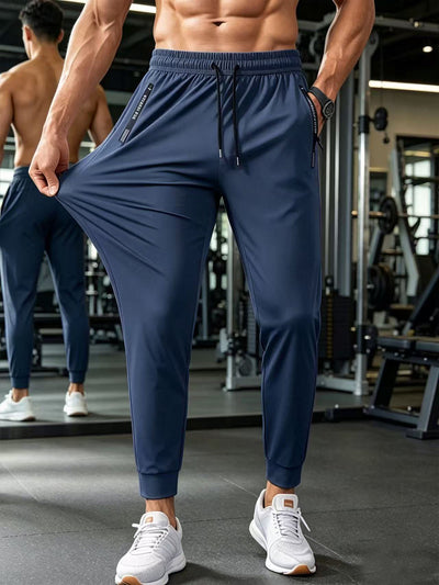 Men's Quick-Dry Pants with Zipper Pockets