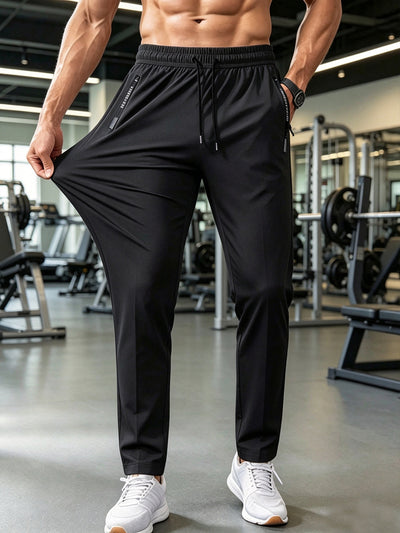 Men's Quick-Dry Pants with Zipper Pockets