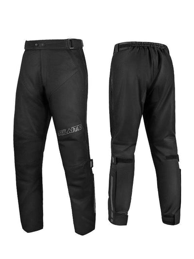 High-Viz Thermal Riding Pants - Full-Length Zips & CE Armor