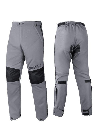 High-Viz Thermal Riding Pants - Full-Length Zips & CE Armor