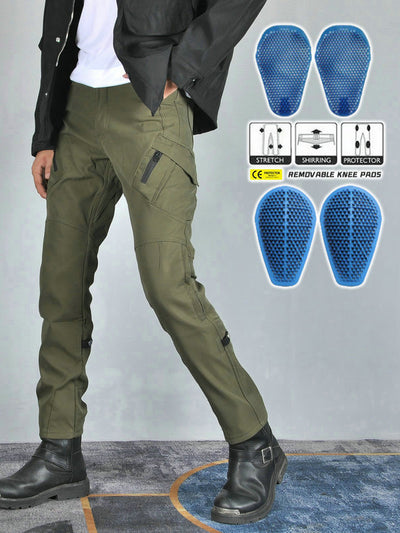 Men’s Waterproof Cargo Pants with  Knee & Hip Protectors
