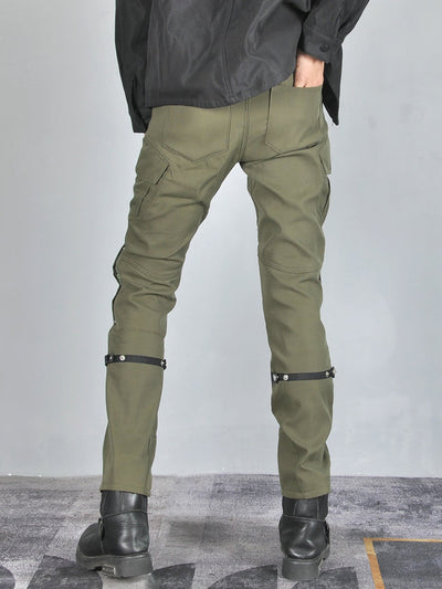 Men’s Waterproof Cargo Pants with  Knee & Hip Protectors