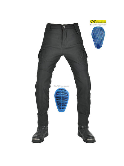 Men’s Waterproof Cargo Pants with  Knee & Hip Protectors