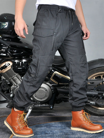 Men's Thermal Motorcycle Jogger Pants | Windproof, Waterproof & Armored