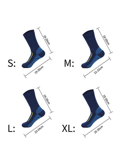 Waterproof Sports Socks - Unisex Windproof, Breathable, and Moisture-Wicking for Outdoor Adventures