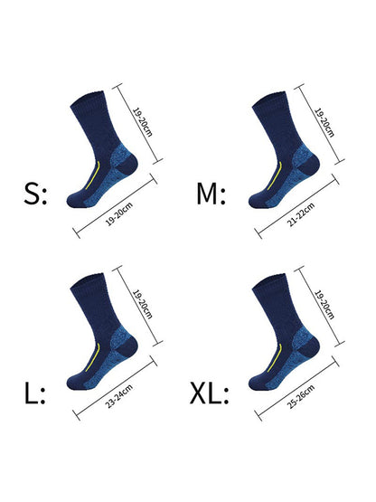 Waterproof Sports Socks - Unisex Windproof, Breathable, and Moisture-Wicking for Outdoor Adventures