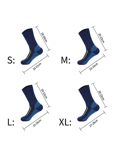 Men's Camo Waterproof Outdoor Ski Waterproof Mid Tube Waterproof Socks