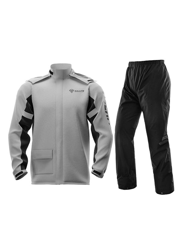 Mclula Motorcycle Rain Jacket and Pants Set With Free Storage Bag