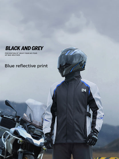 Waterproof Motorcycle Riding Rain Gear Set
