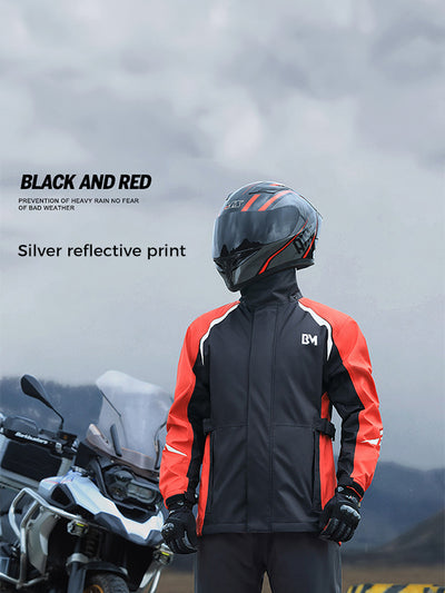 Waterproof Motorcycle Riding Rain Gear Set
