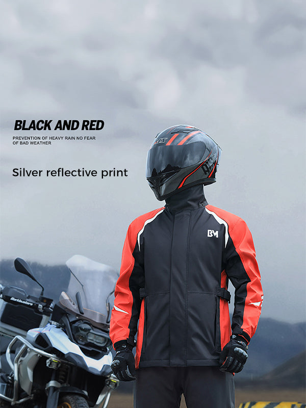Waterproof Motorcycle Riding Rain Gear Set