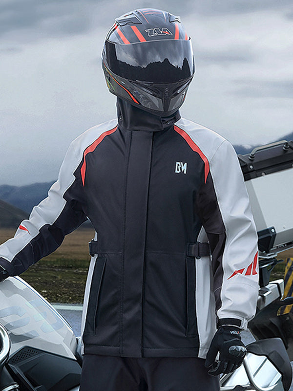 Waterproof Motorcycle Riding Rain Gear Set