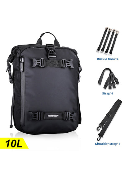 3 Sizes Motorcycle Tail Bag Carrier Set