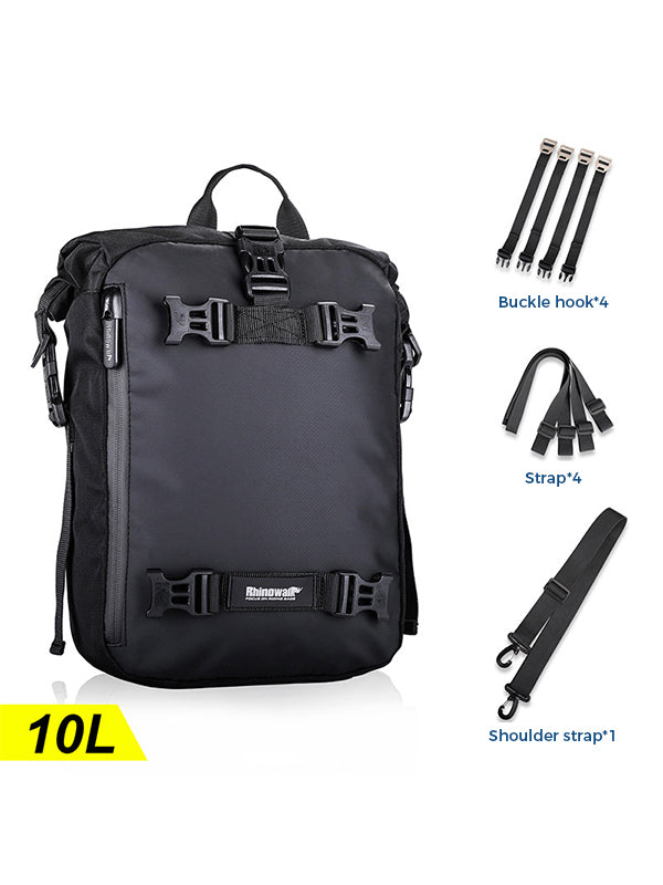 3 Sizes Motorcycle Tail Bag Carrier Set