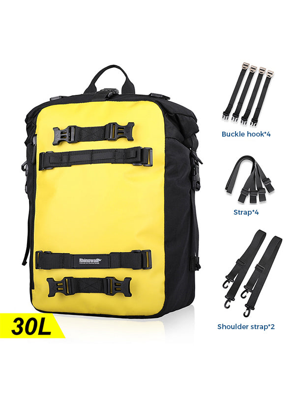 3 Sizes Motorcycle Tail Bag Carrier Set