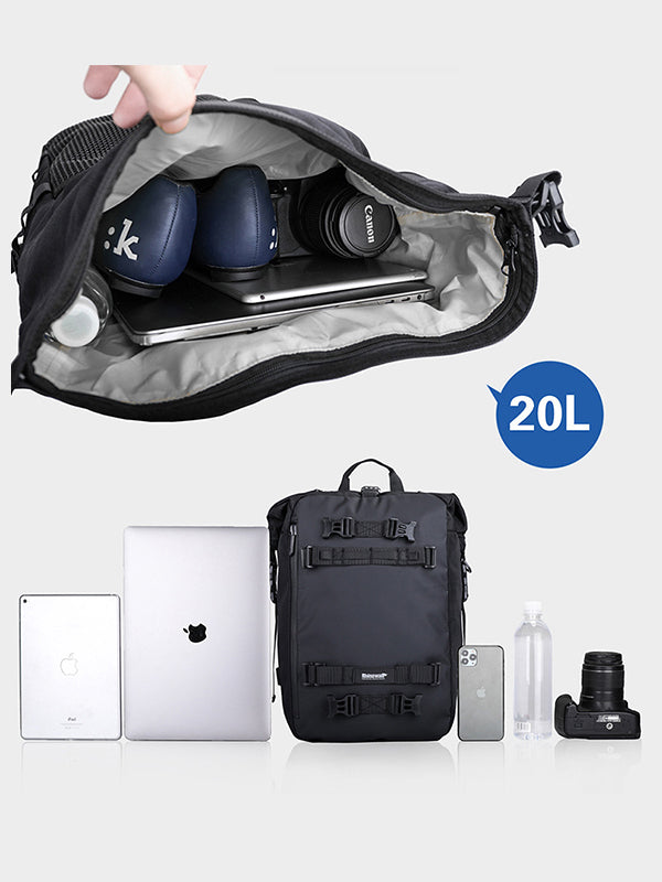 3 Sizes Motorcycle Tail Bag Carrier Set