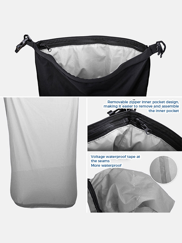 3 Sizes Motorcycle Tail Bag Carrier Set