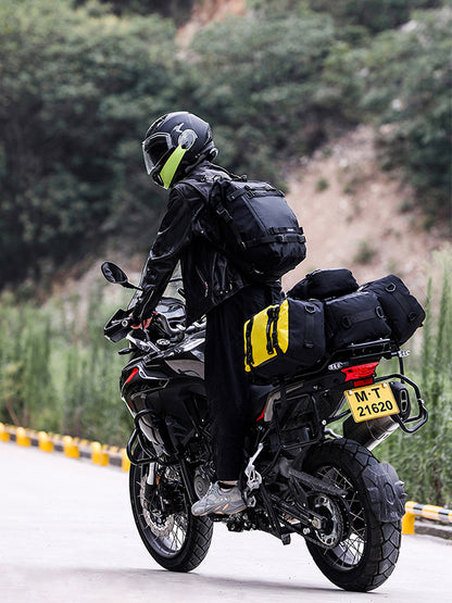 3 Sizes Motorcycle Tail Bag Carrier Set