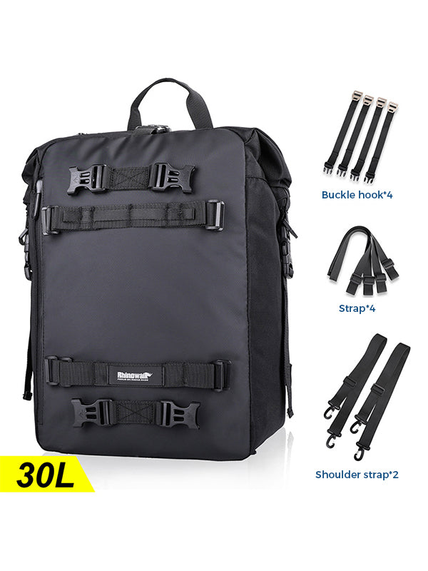 3 Sizes Motorcycle Tail Bag Carrier Set