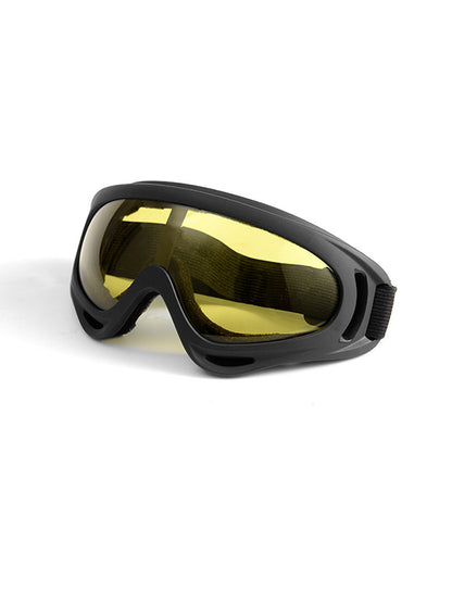 Outdoor Cycling Goggles – Motorcycle, Sports & Tactical Windproof Mask with Anti-Fog Lens, Adjustable Strap, Helmet-Compatible