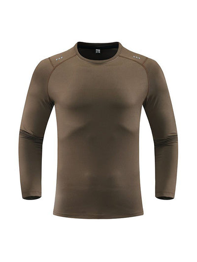 Men's Quick-Dry Motorcycle Base Layer Shirt