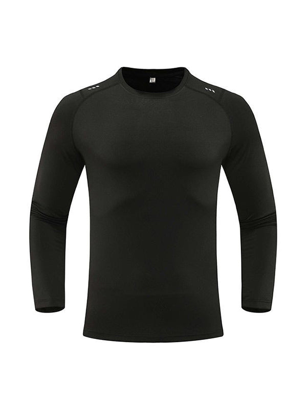 Men's Quick-Dry Motorcycle Base Layer Shirt
