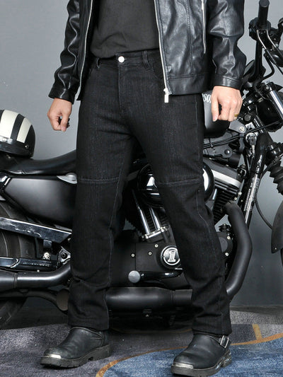 Men's All-Season Kevlar Riding Pants | CE Armored & Adjustable