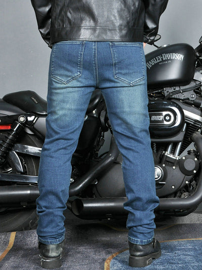 Men's All-Season Kevlar Riding Pants | CE Armored & Adjustable