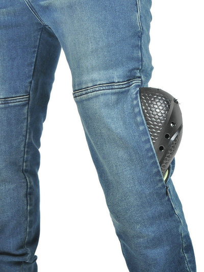 Men's All-Season Kevlar Riding Pants | CE Armored & Adjustable