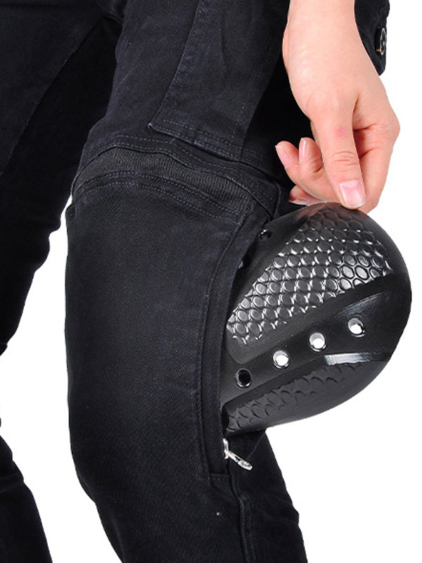 Women's Motorcycle Riding Pants with Kevlar Reinforcement and CE Protectors