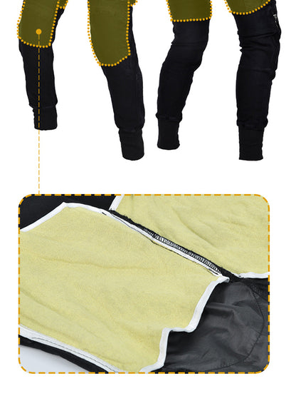 Women's Motorcycle Riding Pants with Kevlar Reinforcement and CE Protectors