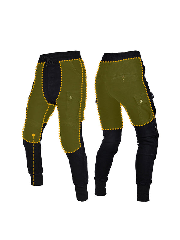 Women's Motorcycle Riding Pants with Kevlar Reinforcement and CE Protectors