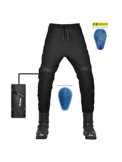 360° Airflow & Reflective Riding Pants - CE-Ready Protection