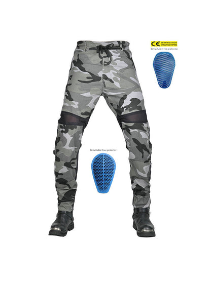 Men's Motorcycle Cargo Pants: Breathable, Tough, Reflective
