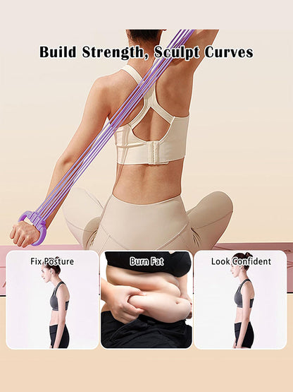 Elastic Resistance Band for Stretching and Slimming