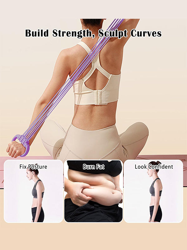 Elastic Resistance Band for Stretching and Slimming