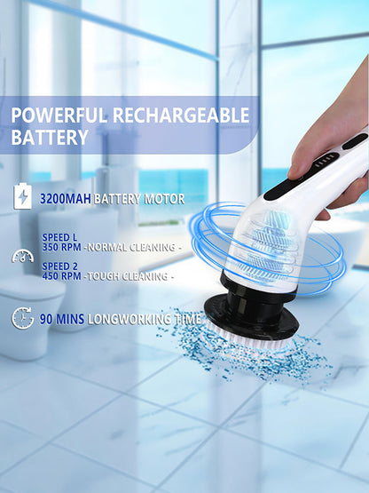 Multi-functional Electric Spin Scrubber