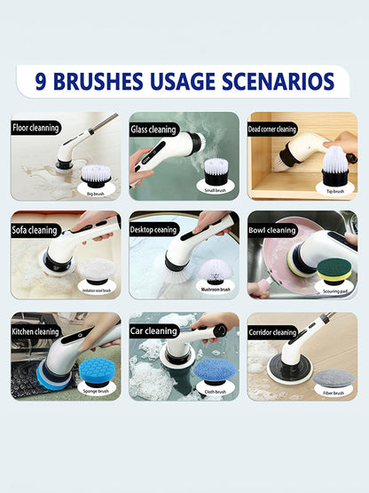 Multi-functional Electric Spin Scrubber