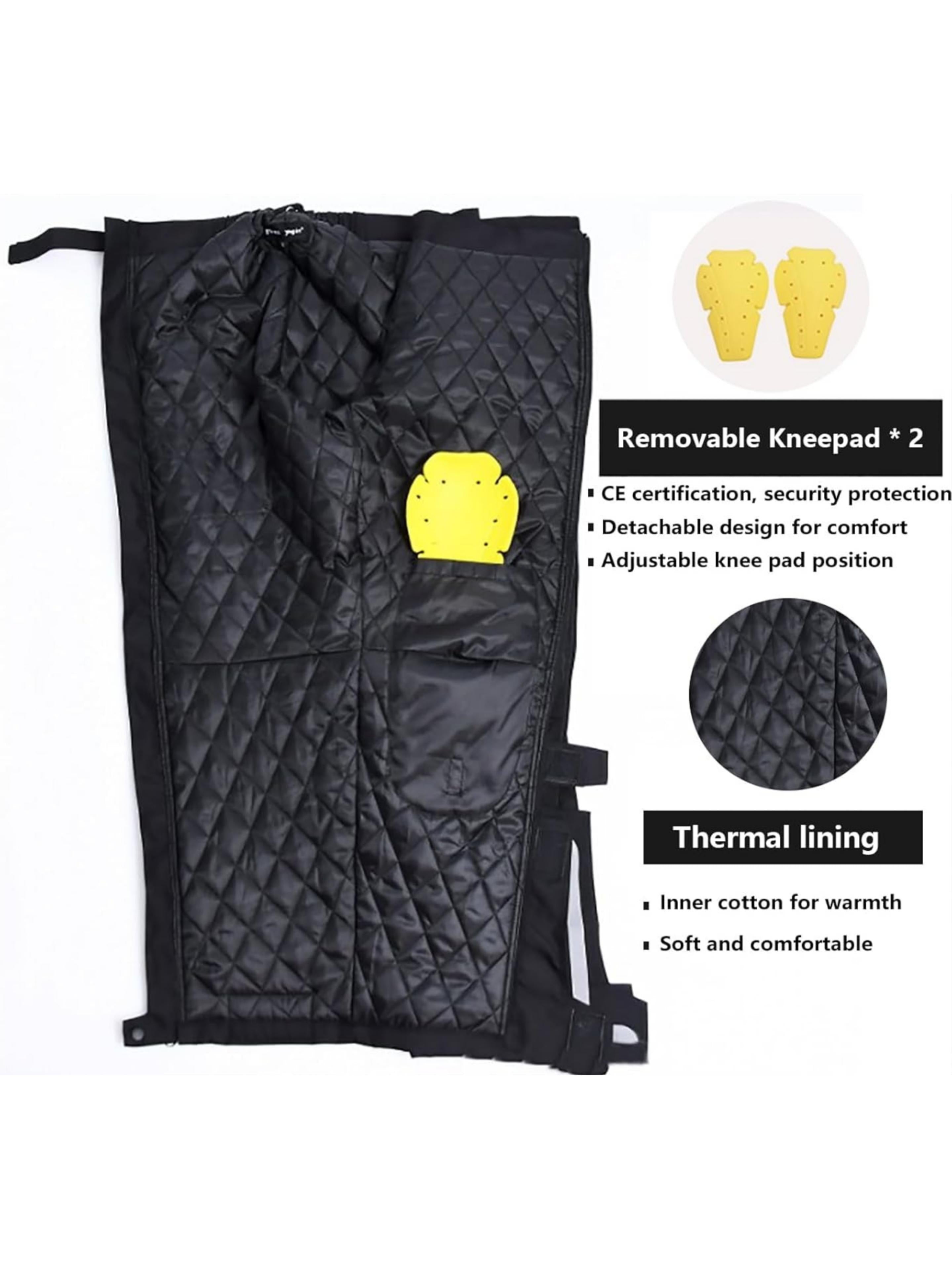 Men's Thermal Windproof Riding Pants- CE Armor & Reflective